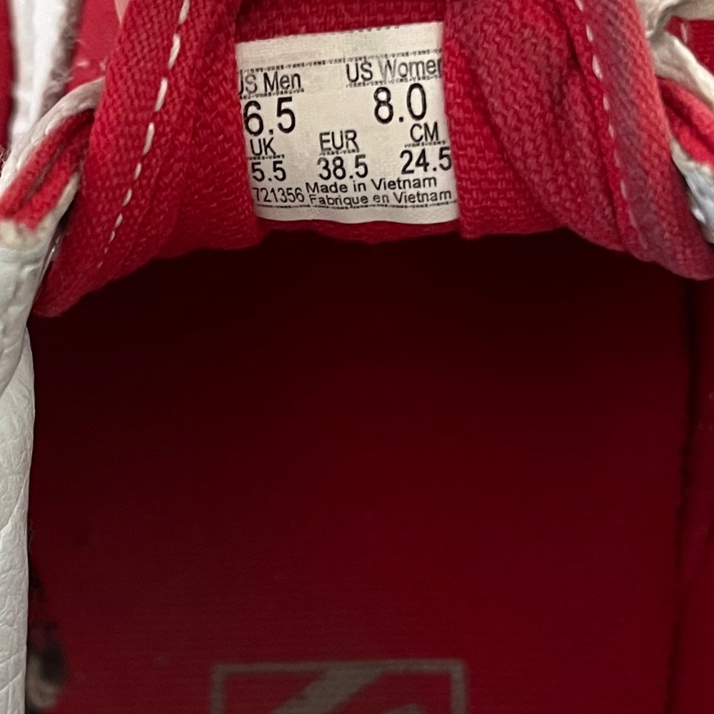 Red Vans - Picture 3 of 3